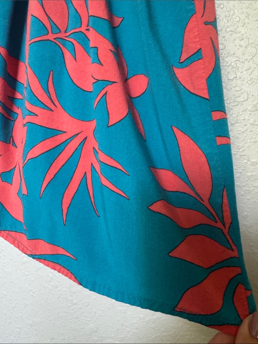 Old Navy Teal and Coral Striped Top - Picture 11 of 14